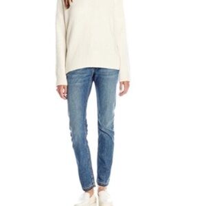 Vince Talmadge wash raw hem straight jeans 29